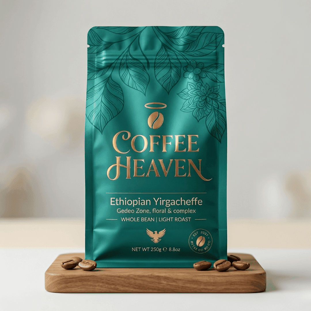 Heaven Yirgalem — light roast single-origin Ethiopian coffee